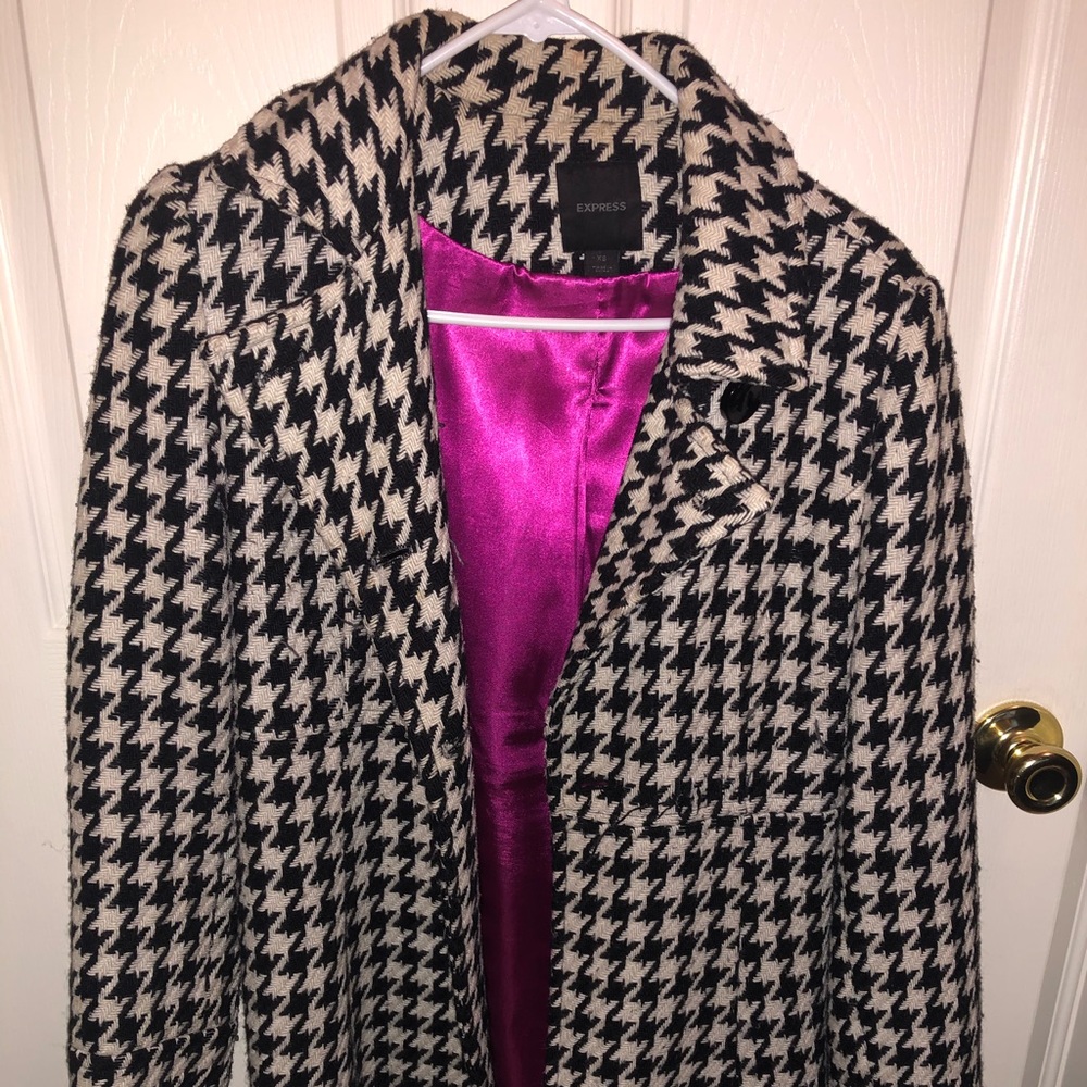 Express Women’s Winter Herringbone Coat